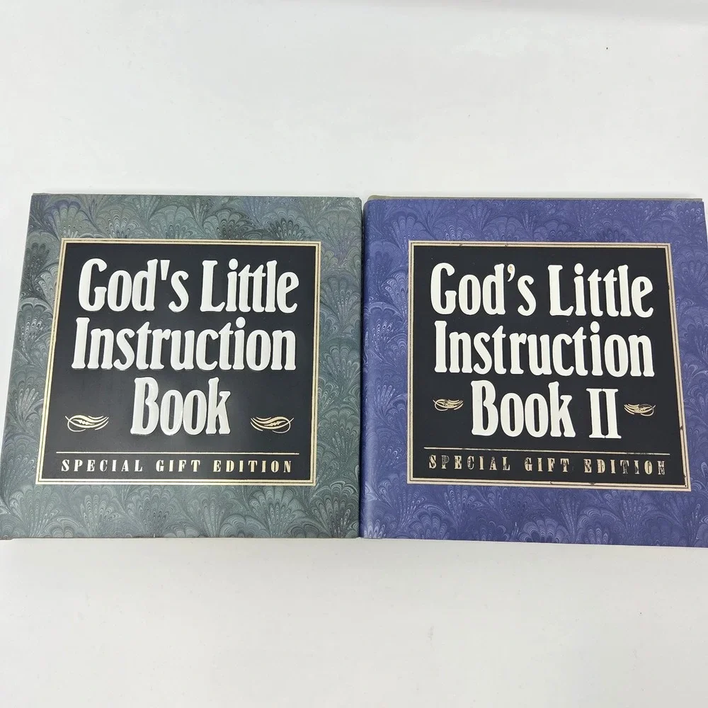 God's Little Instruction Book I & II Special Gift Editions‎ Hardcover Set of 2